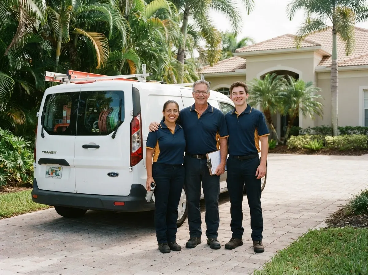 The Honeycomb Pest Control team, pest control service in Naples, FL